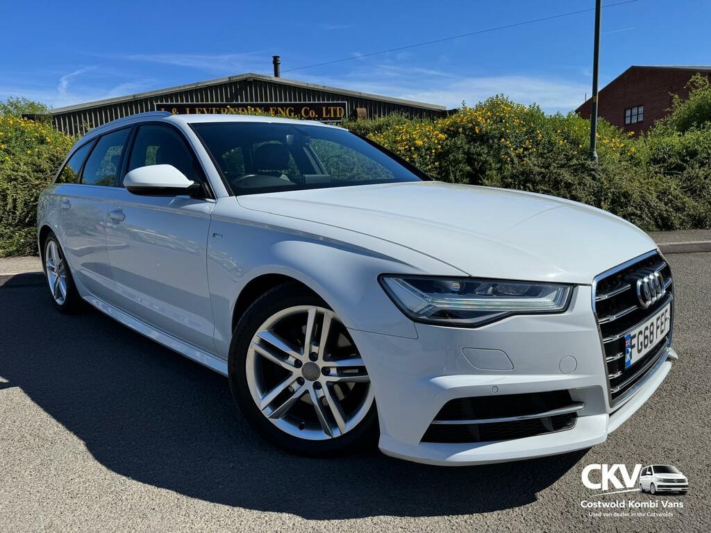 Audi A6 Avant 2.0 Tdi Ultra S Line Estate S Tronic Eu White
