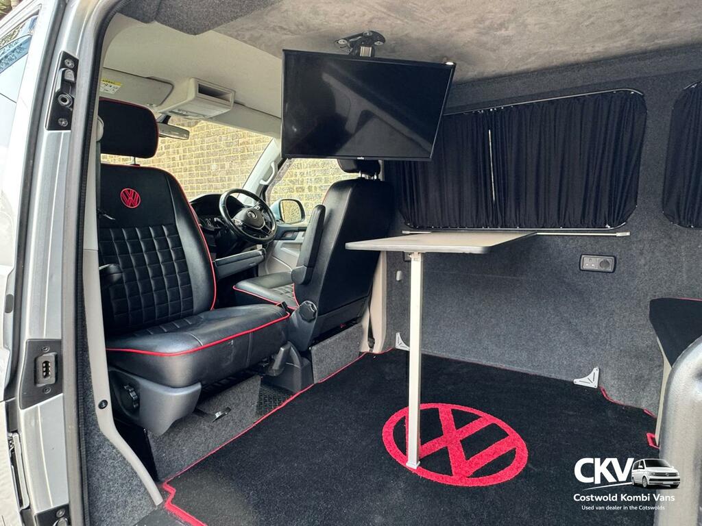 Volkswagen Transporter 2016 2.0 Tdi Bluemotion Tech Se Minibus Double Cab Black #7
