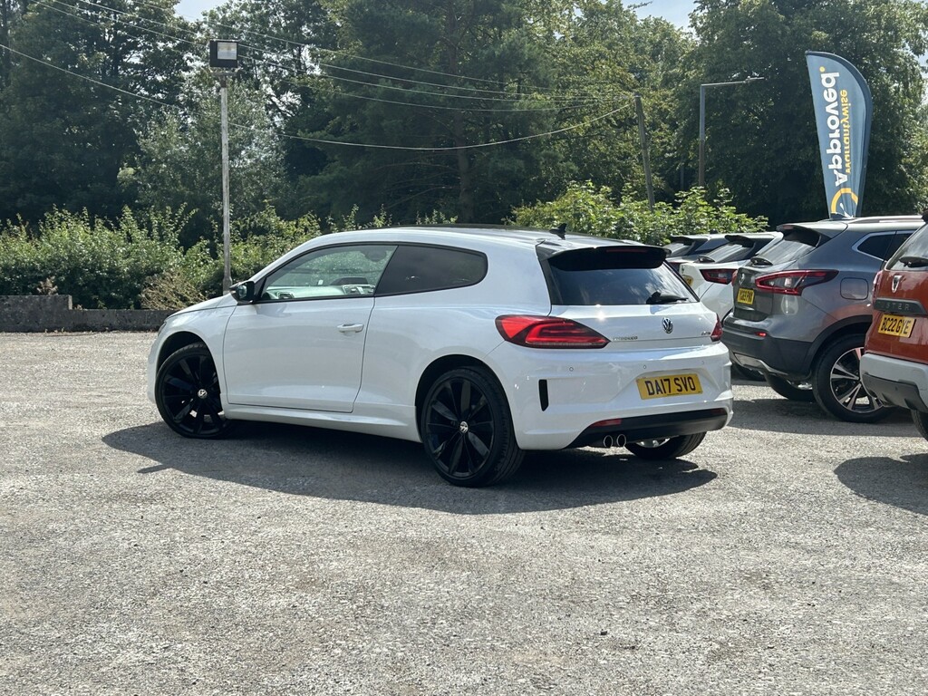 Volkswagen Scirocco 2.0 Tdi Bluemotion Tech R-line Black Edition White #3