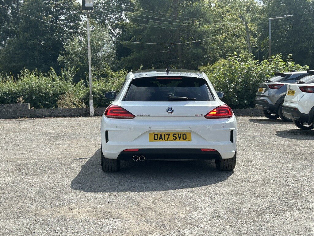 Volkswagen Scirocco 2.0 Tdi Bluemotion Tech R-line Black Edition White #4