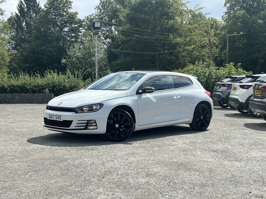 Volkswagen Scirocco 2.0 Tdi Bluemotion Tech R-line Black Edition White #2