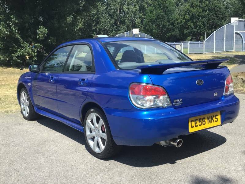 Subaru Impreza 2.5 Wrx Type Uk Blue #5