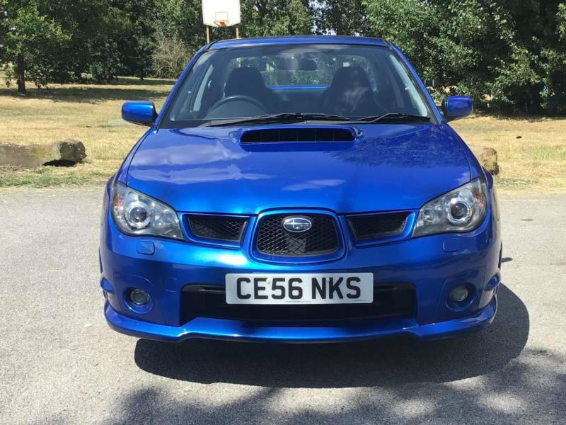 Subaru Impreza 2.5 Wrx Type Uk Blue #2