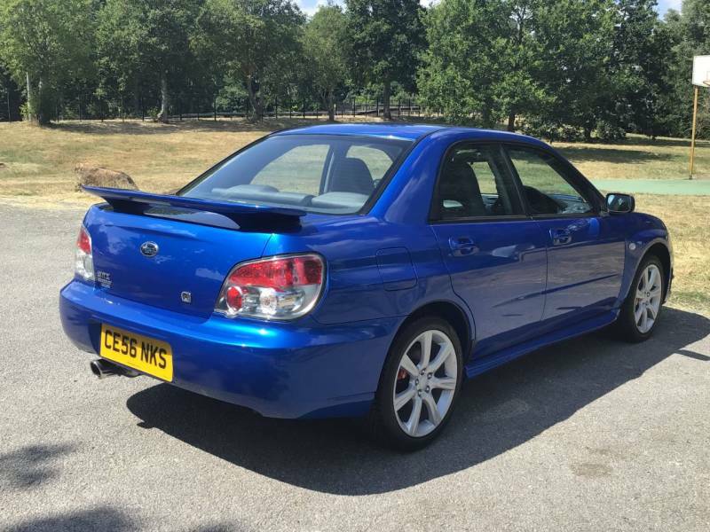 Subaru Impreza 2.5 Wrx Type Uk Blue #6