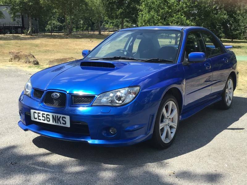 Subaru Impreza 2.5 Wrx Type Uk Blue #3