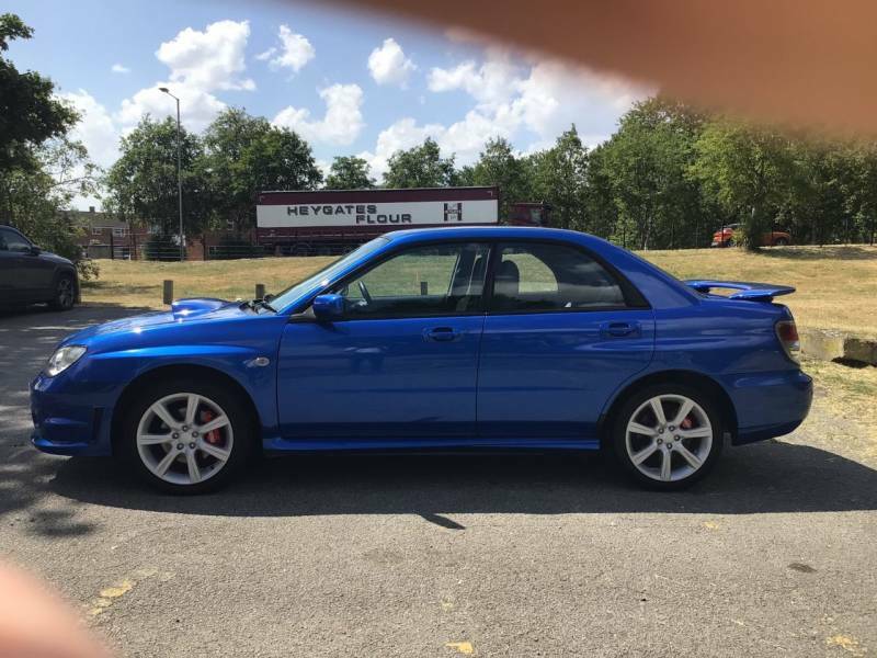 Subaru Impreza 2.5 Wrx Type Uk Blue #4