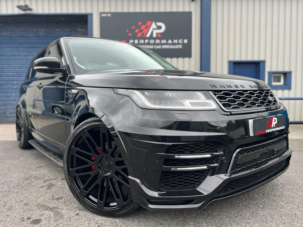 Land Rover Range Rover Sport Hse Black #4