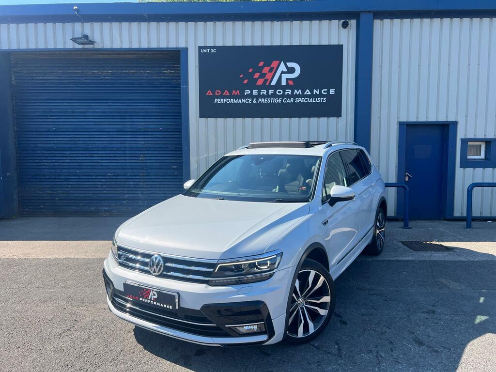 Volkswagen Tiguan Allspace 1.4 Tsi R-line Dsg Euro 6 Ss Silver #2