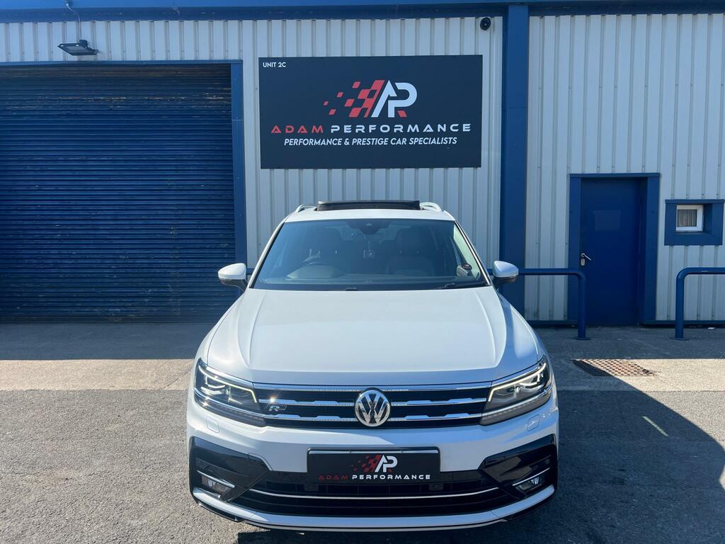 Volkswagen Tiguan Allspace 1.4 Tsi R-line Dsg Euro 6 Ss Silver #4