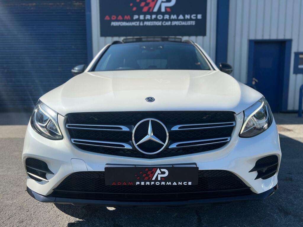 Mercedes-Benz GLC Class Amg Night Edition White #6