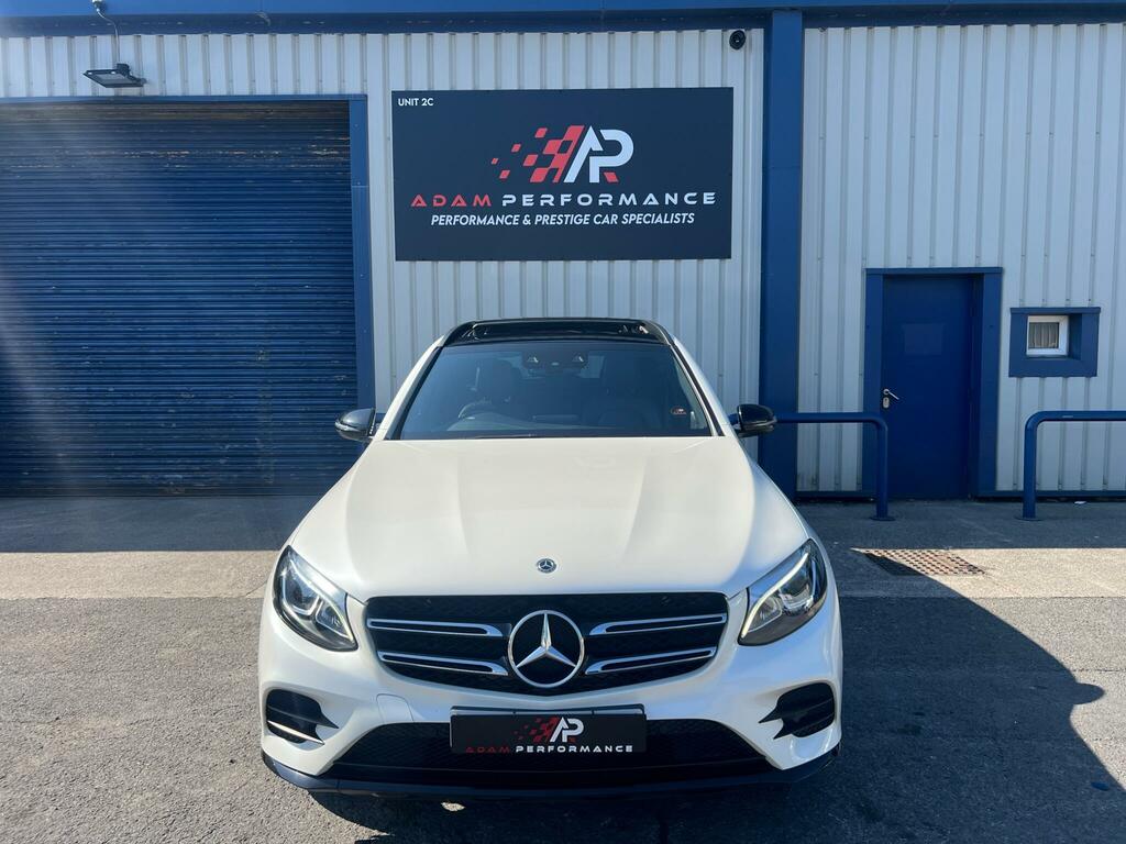 Mercedes-Benz GLC Class Amg Night Edition White #2