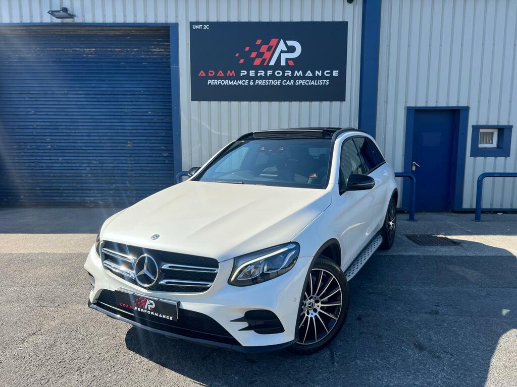 Mercedes-Benz GLC Class Amg Night Edition White #3