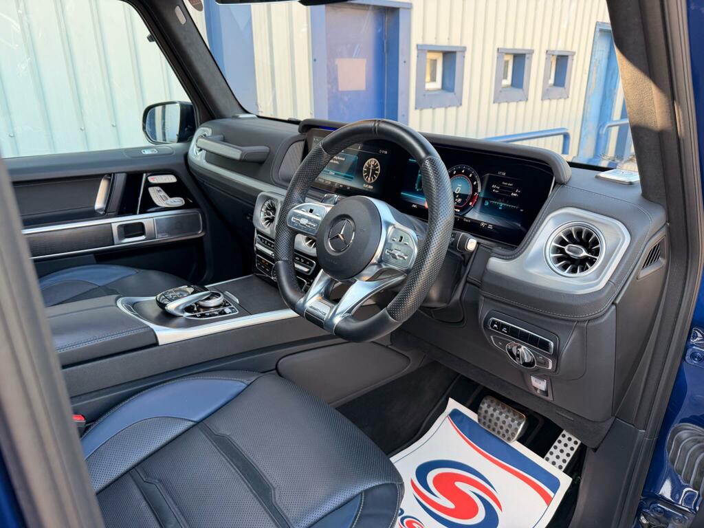 Mercedes-Benz G Class 4.0 G63 V8 Biturbo Amg Spds9gt 4Matic Euro 6 Ss Blue #3