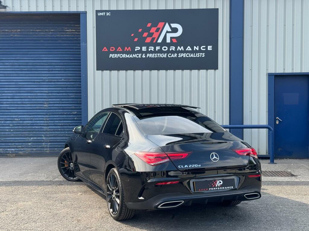 Mercedes-Benz CLA Class Amg Line Night Edition Black #4