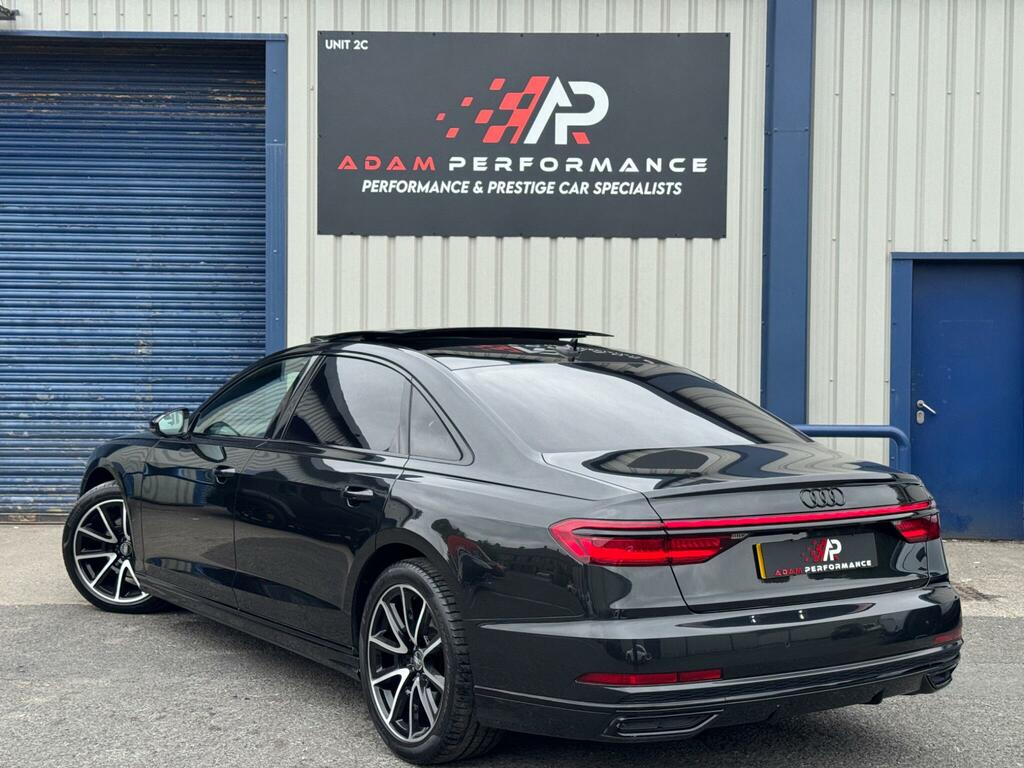 Audi A8 Black Edition 50 Tdi Quattro 286 Ps Tiptronic White #7