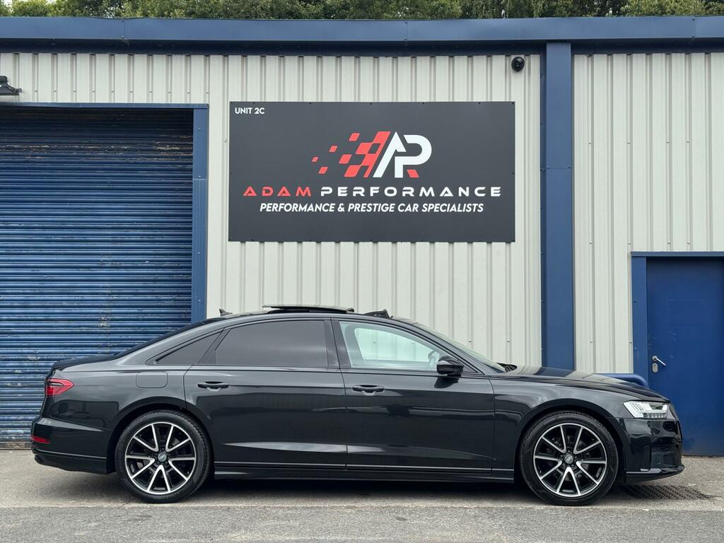 Audi A8 Black Edition 50 Tdi Quattro 286 Ps Tiptronic White #12