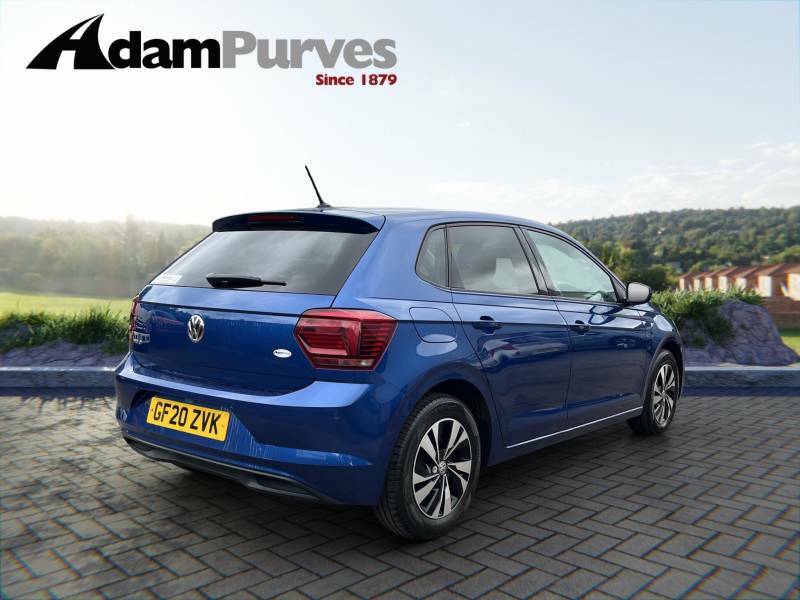Volkswagen Polo 1.0 Tsi 95 Match Dsg - 2020 20 GF20ZVK Blue #3