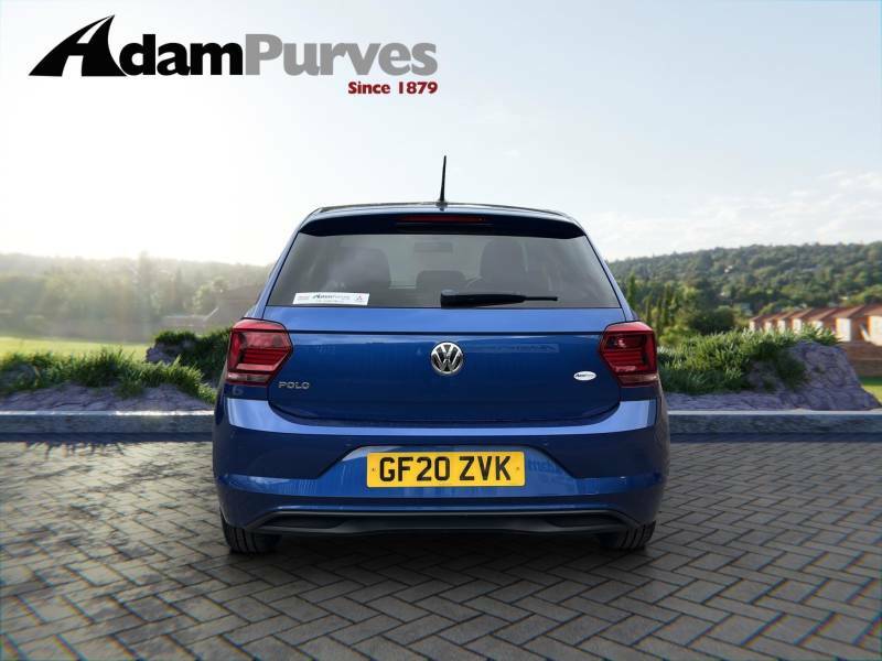 Volkswagen Polo 1.0 Tsi 95 Match Dsg - 2020 20 GF20ZVK Blue #4