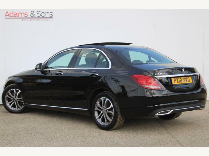 Mercedes-Benz C Class 2.1 C220d Sport Premium G-tronic Euro 6 Ss 4 Black