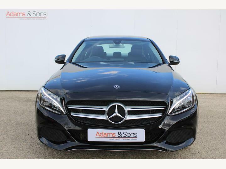 Mercedes-Benz C Class 2.1 C220d Sport Premium G-tronic Euro 6 Ss 4 PX18XVO Black #3