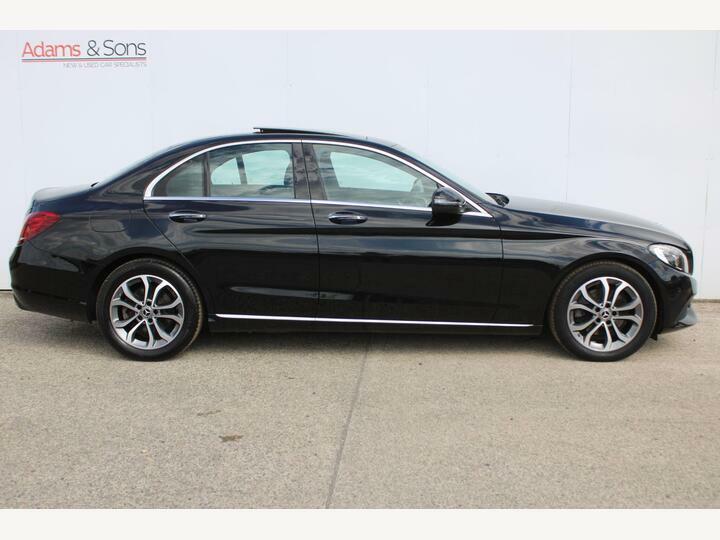 Mercedes-Benz C Class 2.1 C220d Sport Premium G-tronic Euro 6 Ss 4 PX18XVO Black #5