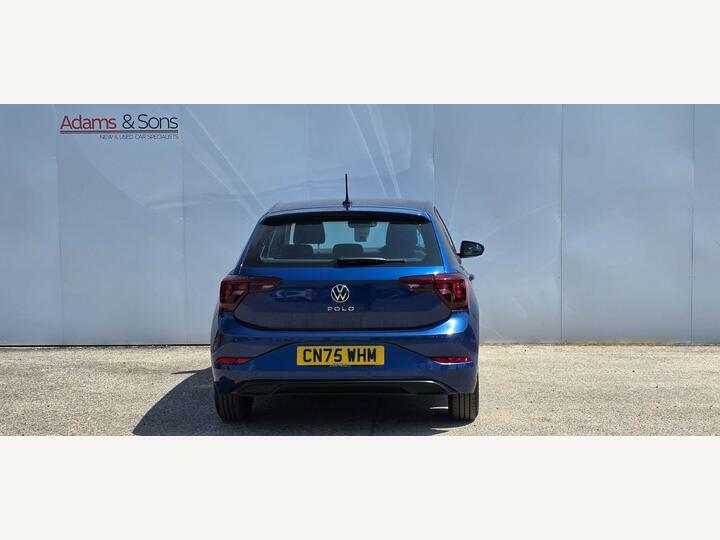 Volkswagen Polo 1.0 Tsi Life Dsg Euro 6 Ss Blue #4
