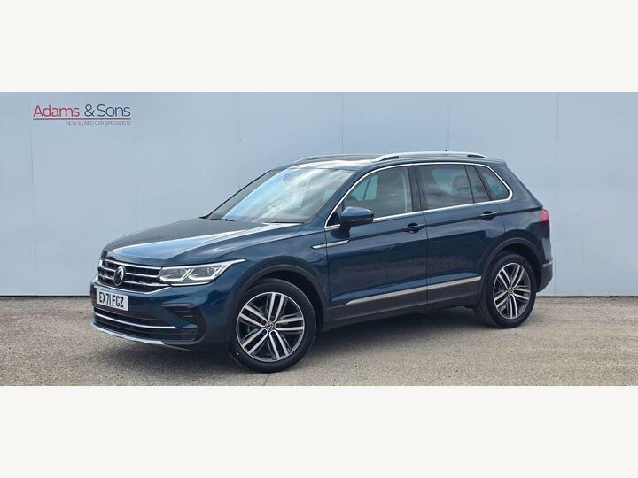 Volkswagen Tiguan 1.5 Tsi Elegance Dsg Euro 6 Ss Blue #4