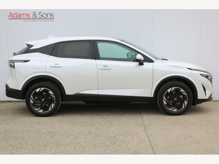 Nissan Qashqai 1.3 Dig-t Mhev N-connecta Euro 6 Ss White #5