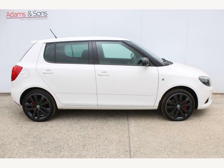 Skoda Fabia 1.4 Tsi Vrs S2000 Dsg Euro 5 White #5