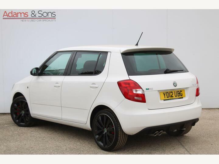 Skoda Fabia 1.4 Tsi Vrs S2000 Dsg Euro 5 White
