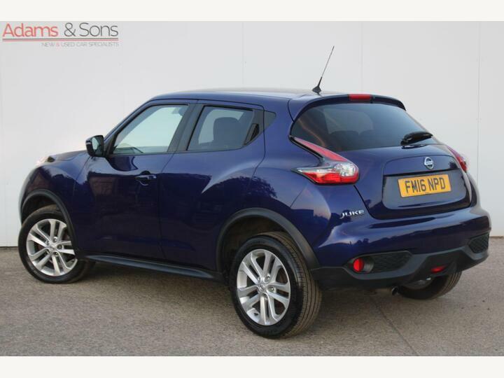 Nissan Juke 1.2 Dig-t N-connecta Euro 6 Ss Blue