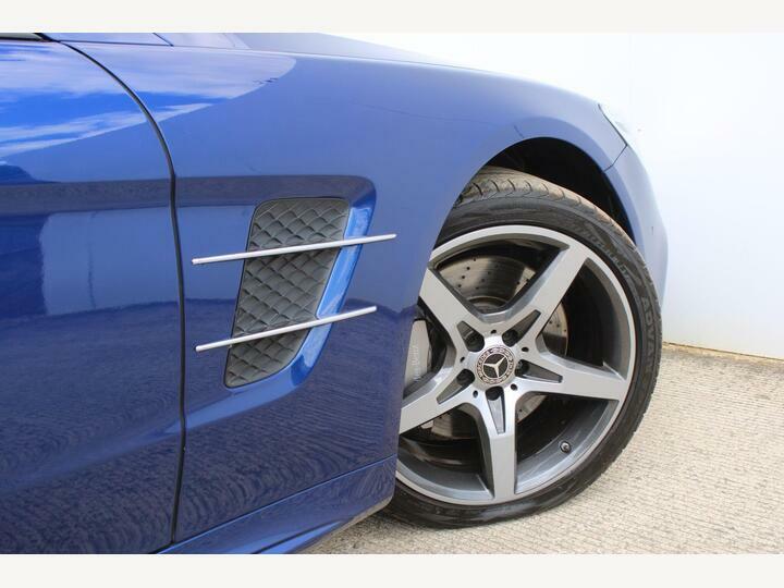 Mercedes-Benz SL Class Blue #24