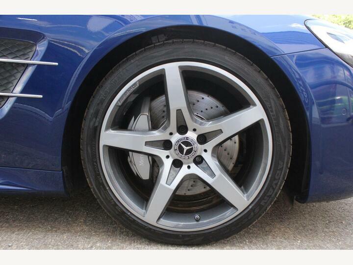 Mercedes-Benz SL Class Blue #25