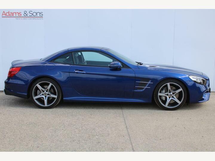 Mercedes-Benz SL Class 3.0 Sl400 V6 Amg Line Roadster G-tronic Euro 6 S Blue #5