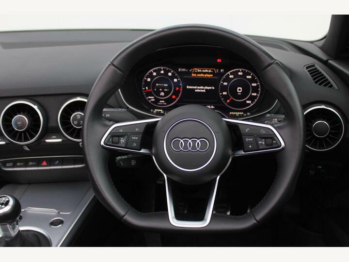 Audi TT 2.0 Tfsi Black Edition Roadster S Tronic Quattro E Blue #23