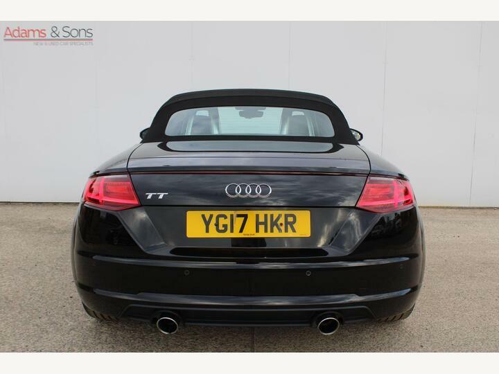 Audi TT 2.0 Tfsi Black Edition Roadster S Tronic Quattro E Blue #8