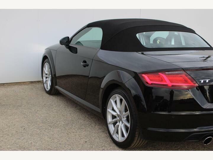 Audi TT 2.0 Tfsi Black Edition Roadster S Tronic Quattro E Blue #7