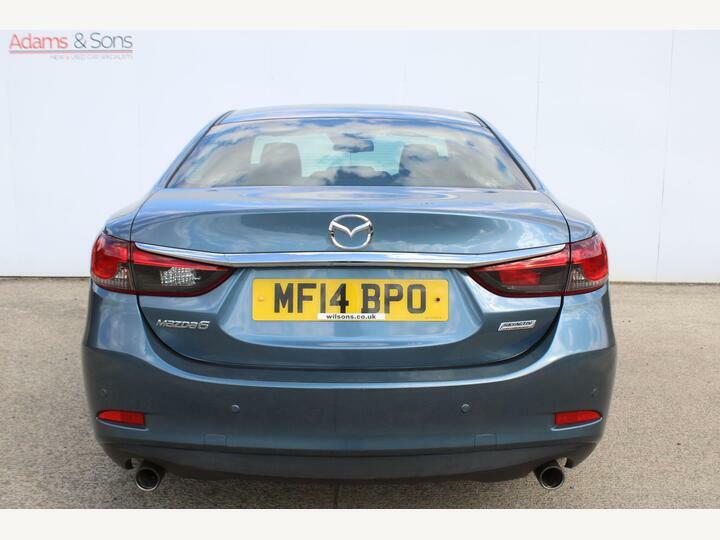 Mazda 6 2.2 Skyactiv-d Sport Tourer Euro 6 Ss Red #7