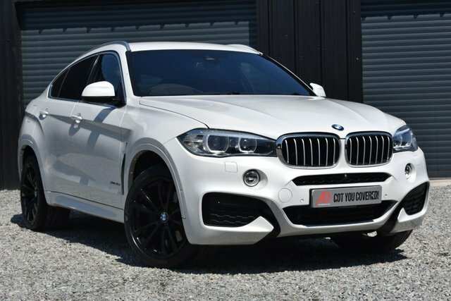 BMW X6 40D M Sport Suv White #6