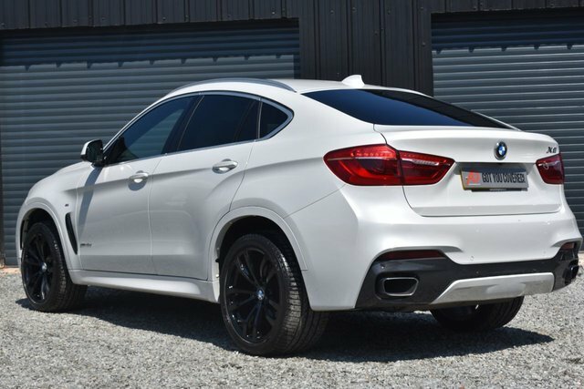BMW X6 40D M Sport Suv White #3