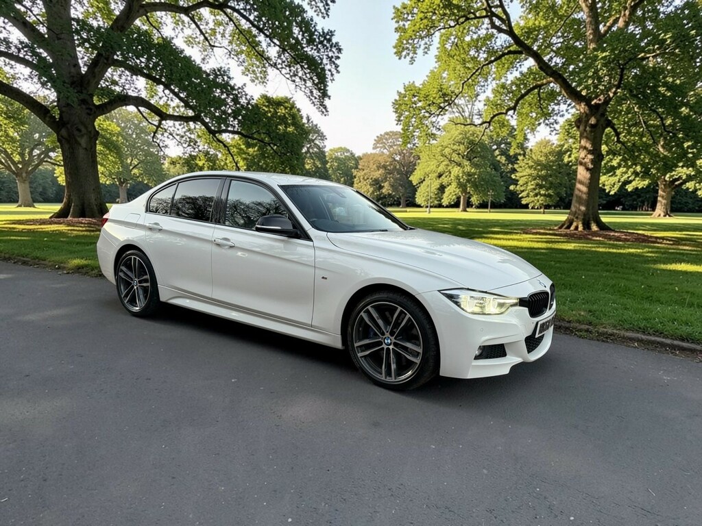 BMW 3 Series Saloon 3.0 330D M Sport Shadow Edition Xdrive White