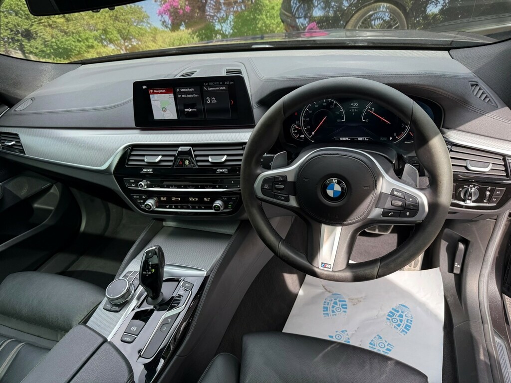 BMW 6 Series Gran Turismo 3.0 630D M Sport White #14
