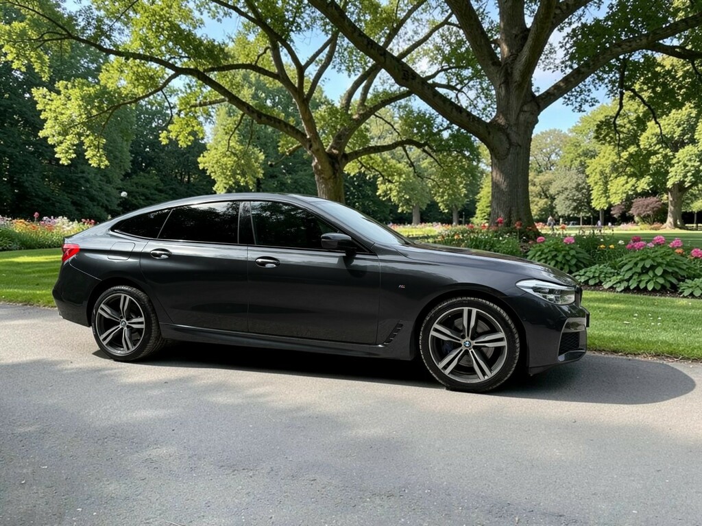 BMW 6 Series Gran Turismo Hatchback 3.0 630D Xdrive M Sport Gt 2018 Grey #2