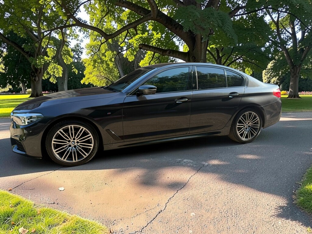 BMW 5 Series 2.0 520D Xdrive M Sport Saloon Grey #6