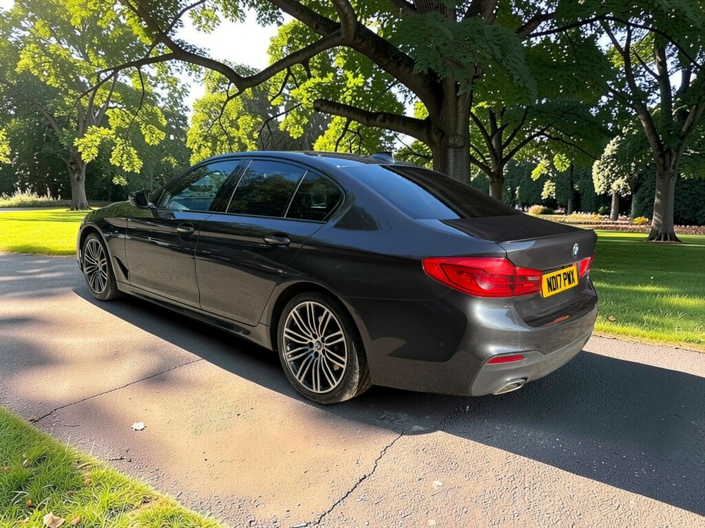 BMW 5 Series Saloon 2.0 520D M Sport Xdrive Euro 6 Ss 4 White #8