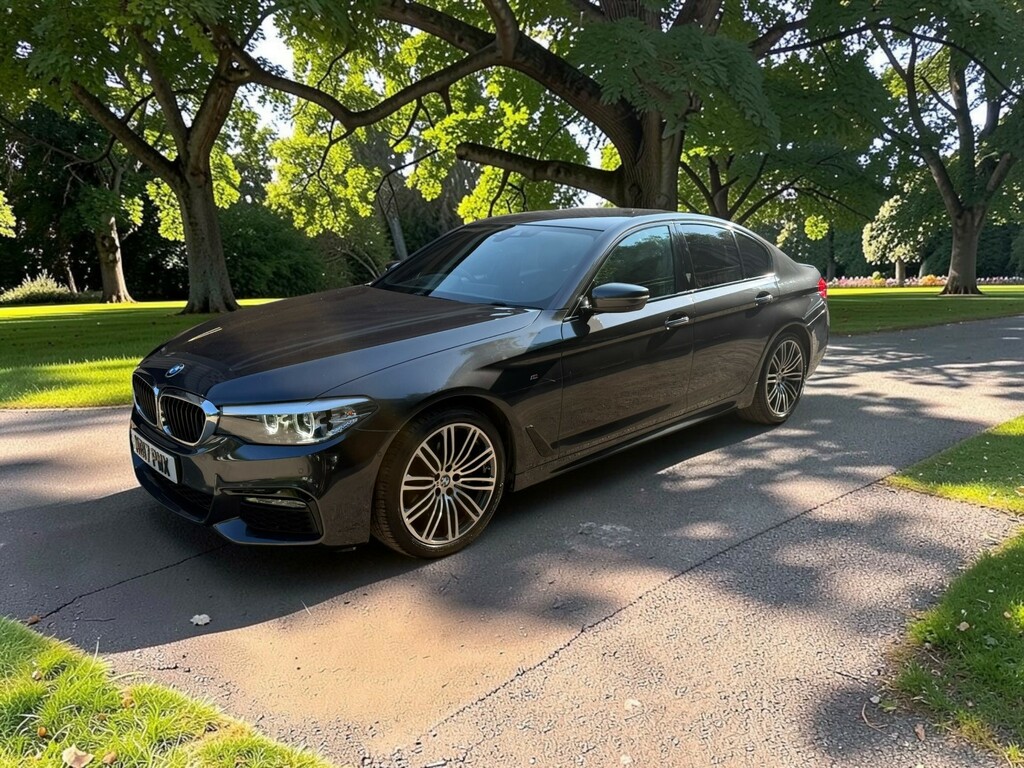 BMW 5 Series 2.0 520D Xdrive M Sport Saloon Grey #5
