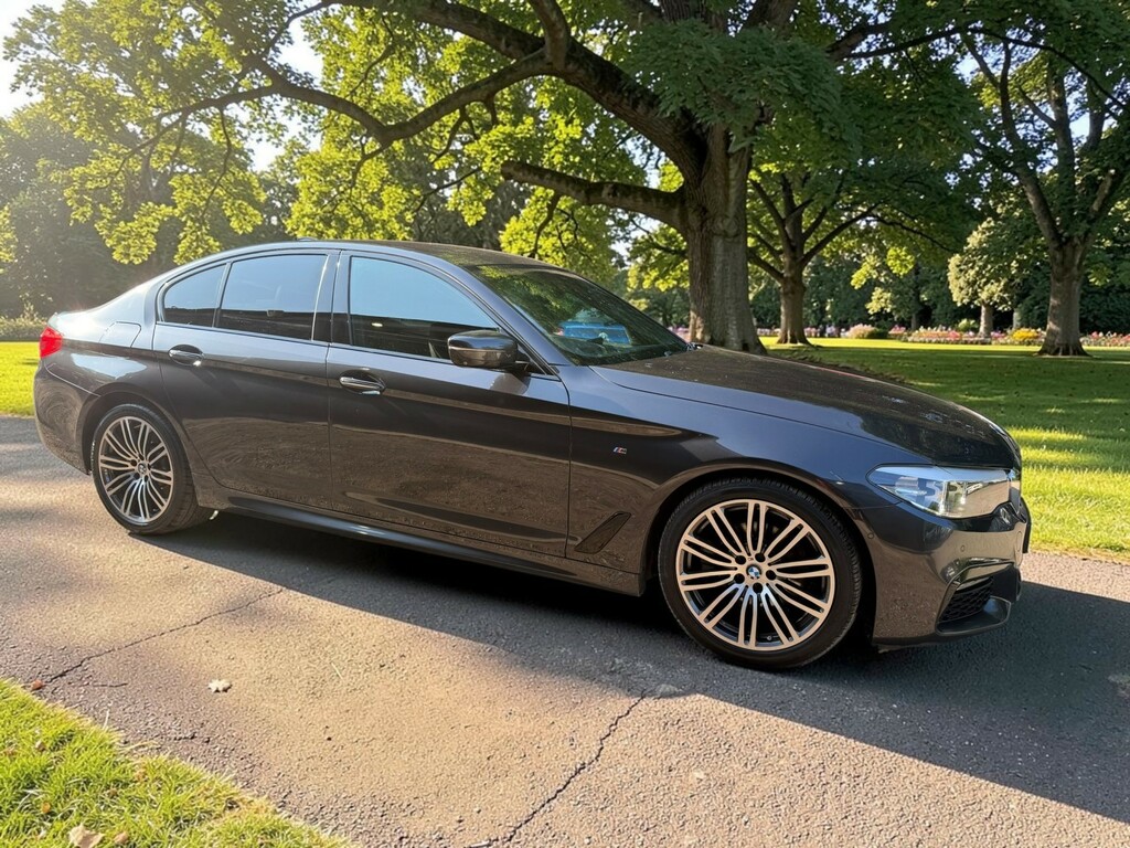 BMW 5 Series 2.0 520D Xdrive M Sport Saloon Grey #2