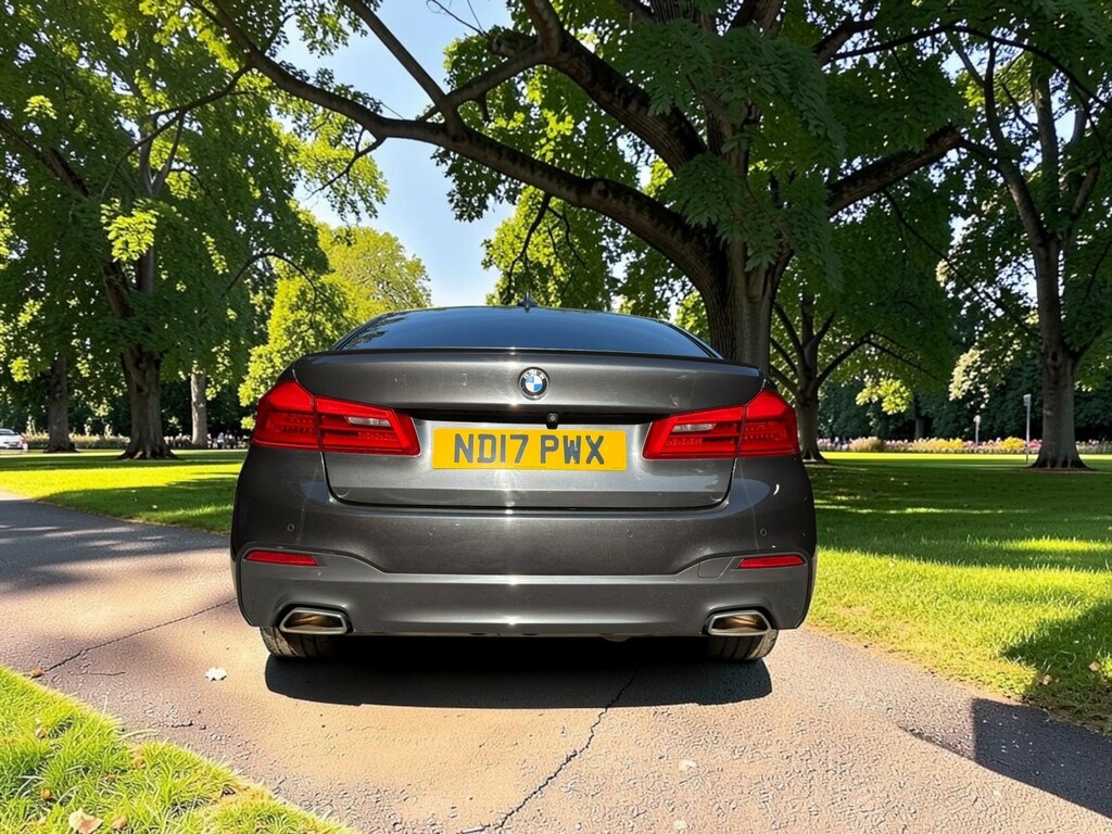 BMW 5 Series Saloon 2.0 520D M Sport Xdrive Euro 6 Ss 4 White #10