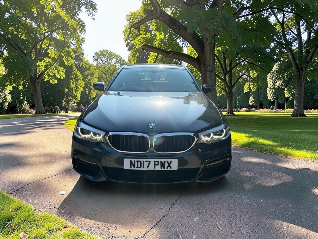 BMW 5 Series 2.0 520D Xdrive M Sport Saloon Grey #4