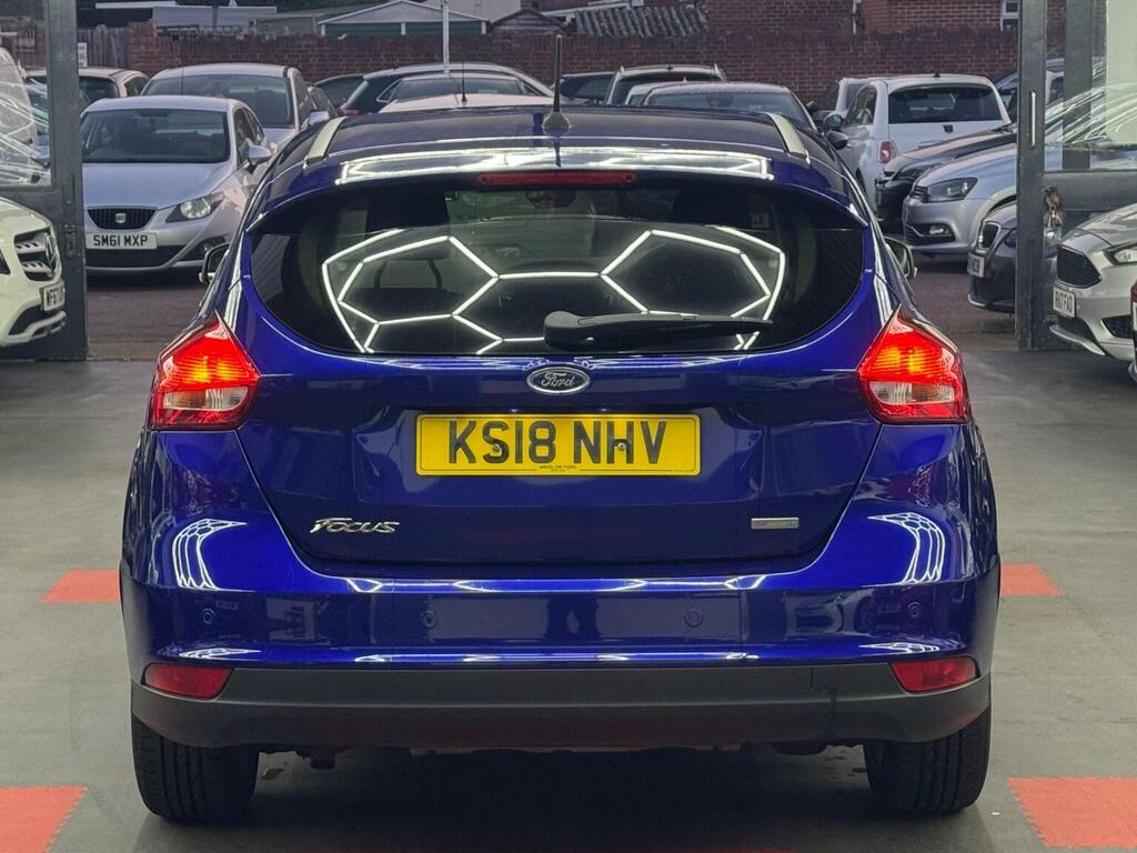Ford Focus Hatchback 1.0T Ecoboost Zetec Edition Euro 6 Ss KS18NHV Blue #6